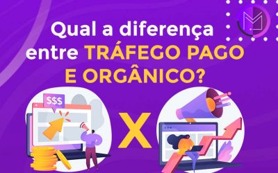 Qual a diferença entre tráfego pago e orgânico?